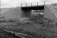 The Garden street rail bridge.