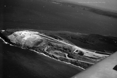 An aerial photo of the Cape Grant Quarry.