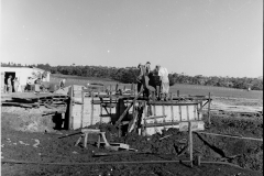 The railway bridge in Julia street.