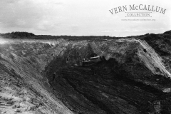 Working on the cutting before the Cape Grant quarry.It appears that the dozer has
 C R B on the bonnet