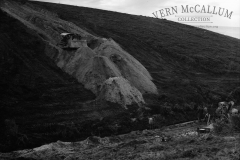 Working on the cutting before the Cape Grant quarry.