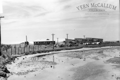 The P H T model shed construction.beside salt water creek.