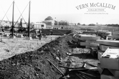 Oil tanks in Kennedy street.being built.